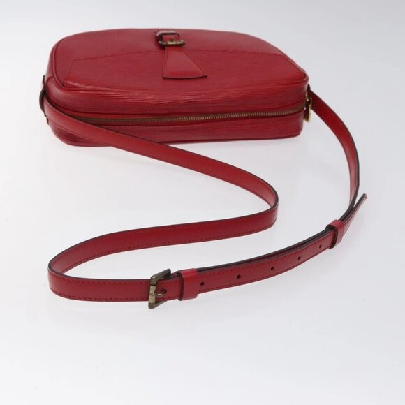LOUIS VUITTON Epi Jeune Fille MM Shoulder Bag Red M52157 LV Auth 119841 - Picture 8 of 16